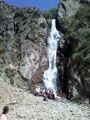 Горный водопад в  Тургеньском ущелье